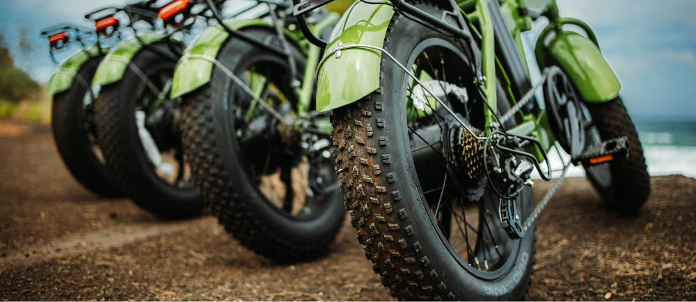 Types of Fat Tire Electric Bikes: Why Wide Tires Help | Upway