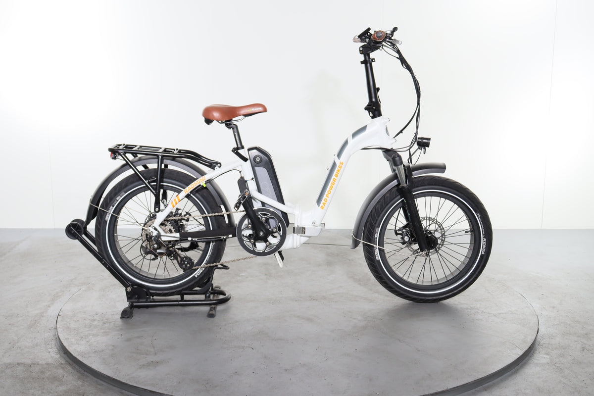 rad folding electric bicycle Certified Power Bikes RadMini Step-Thru e-bike Woven EVG Ebike 24 Volt our upgraded passenger package Patch Width (inches):2