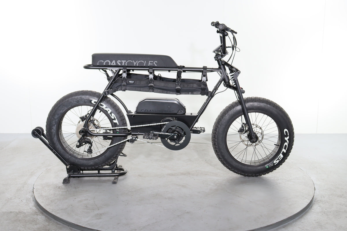 coast smart ride electric bicycle Rallye Edition 750 Mercedes-AMG PETRONAS F1 Team eBike taking it to the beach Jetson Atlas Pro Fat Tire