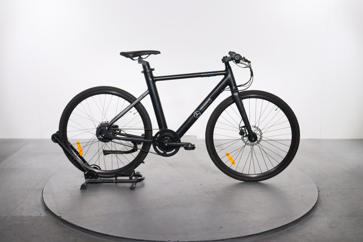 Mercedes EQ n+ ブラック スポーツ自転車 Certified Mercedes EQ Formula E Team e-bike | Upway