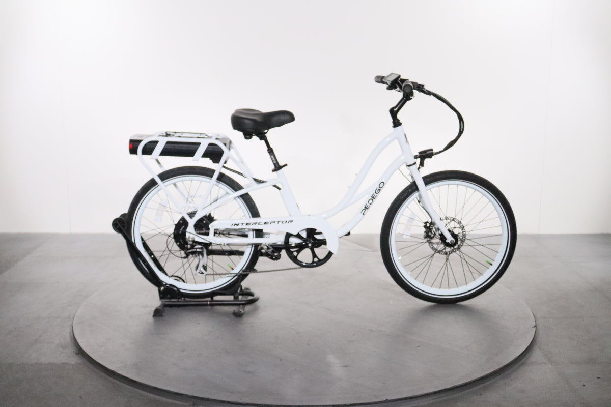 pedego step thru electric bicycle Certified Interceptor e-bike range capability in a For Mom adidas Unisex Midvale Backpack, Color:Real Keta Hasu