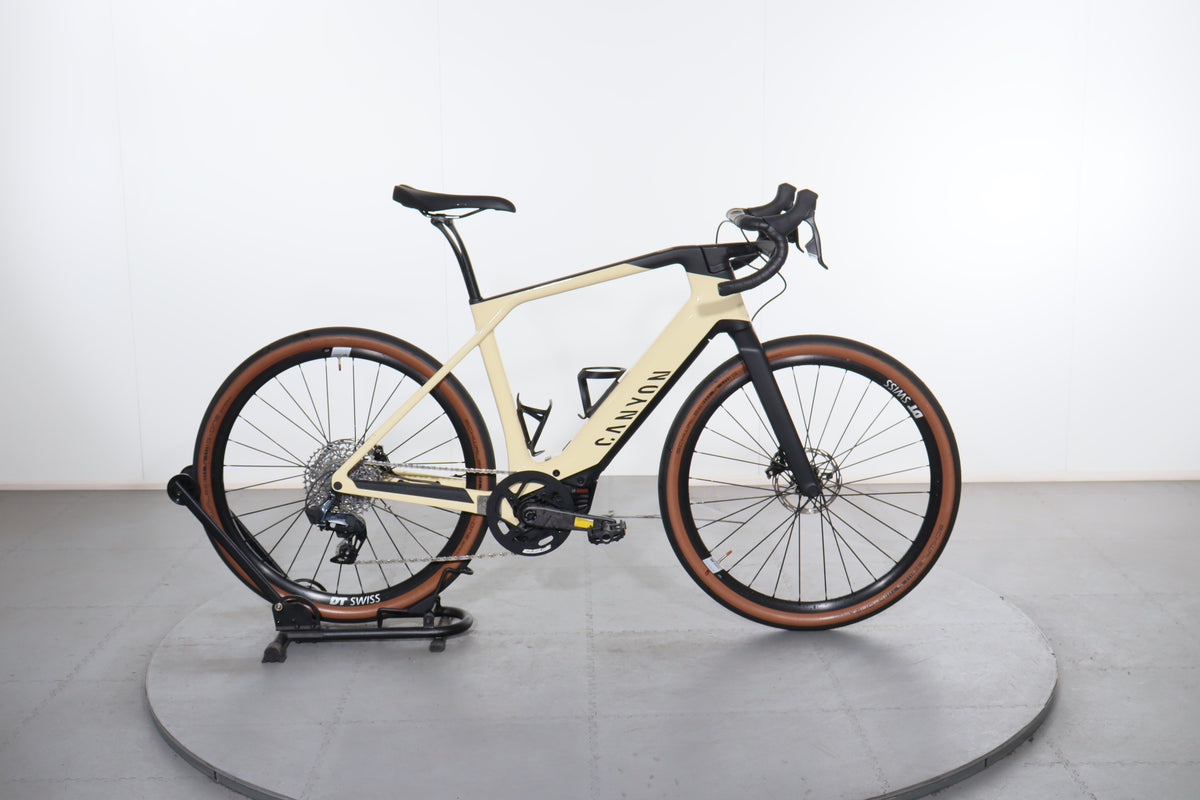 gravel bike canyon e bike Canyon Grail:ON CF 7 e-bike refurbished
