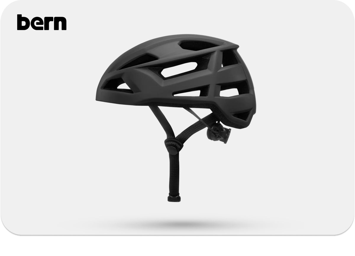 bern fl-1 libre bike helmet matte black l Bern FL-1 Libre Helmet (Matte Black)