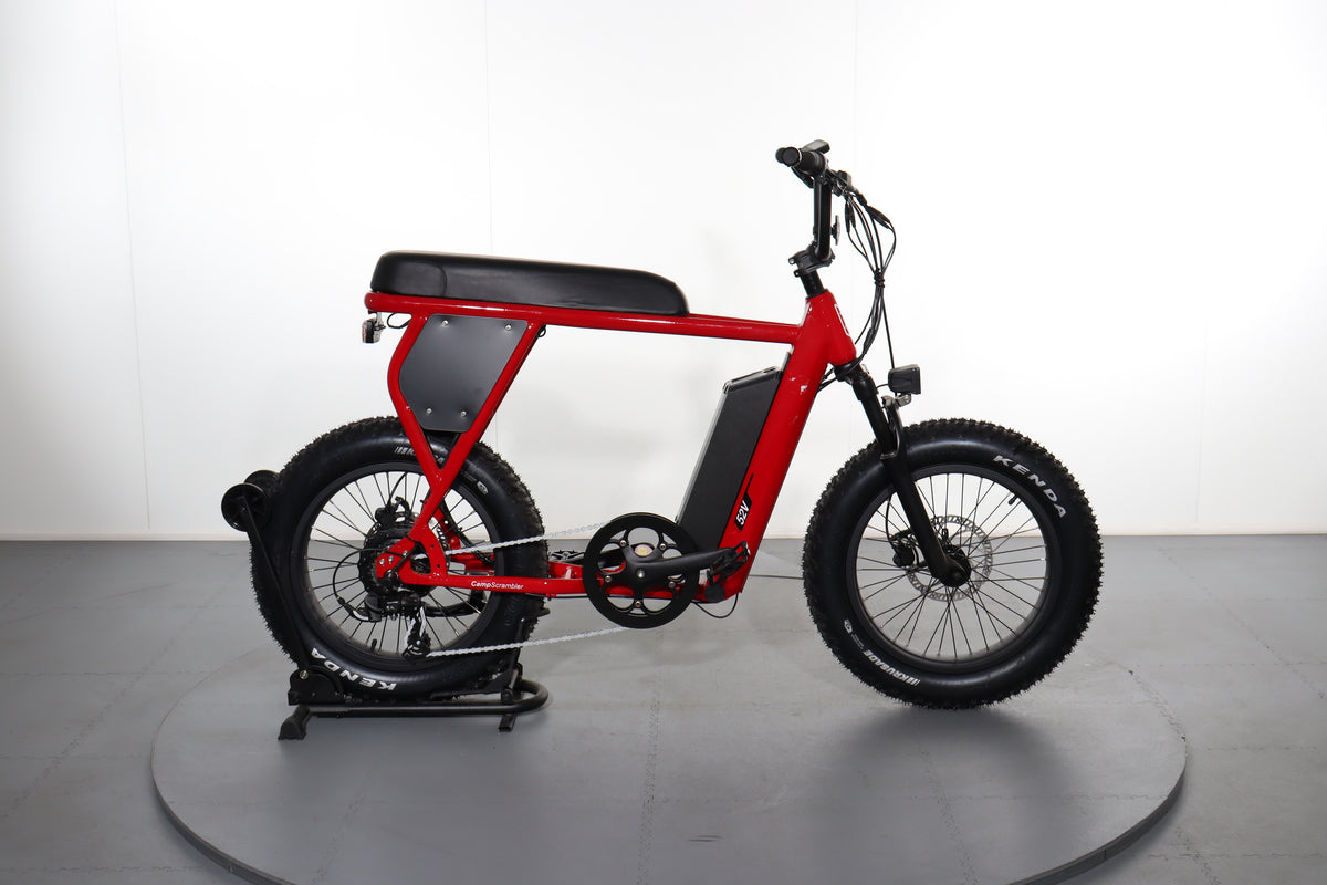 Juiced Bikes Camp Scrambler e-bike refurbished Upway