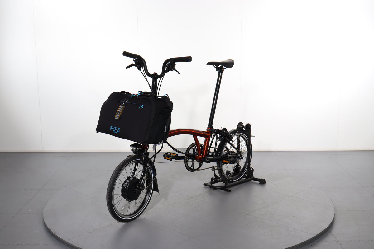 Brompton C Line Electric 6 Speed - Mid + Extended Seatpost e-bike