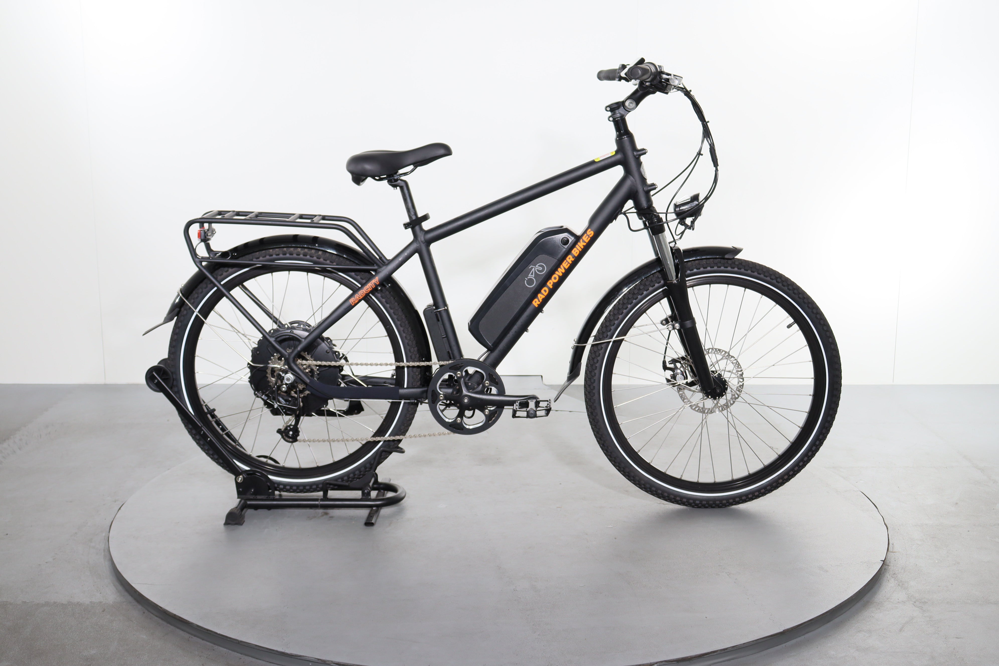 electric powered bicycle wheel Rad Power Bikes RadCity 4