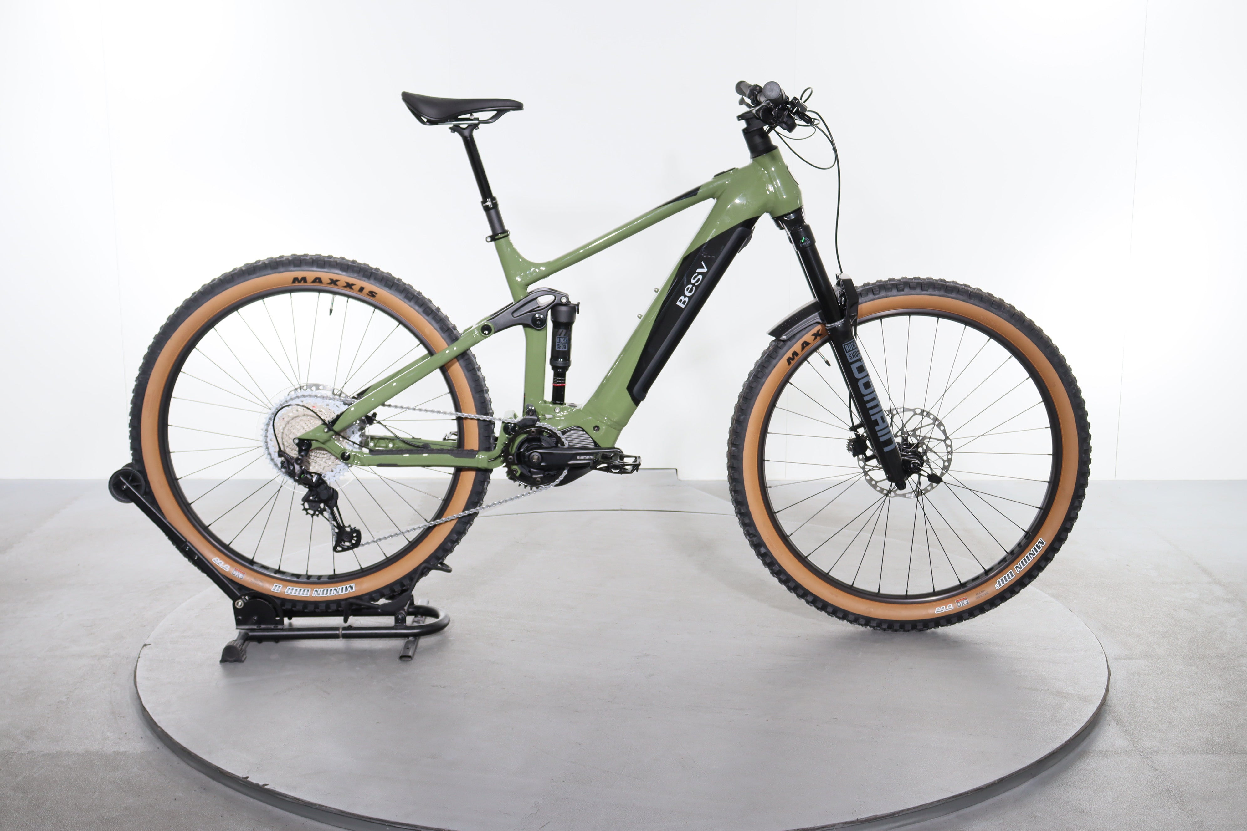 cube stereo hybrid 140 sharp green Certified BESV TRS 1.3 e-bike