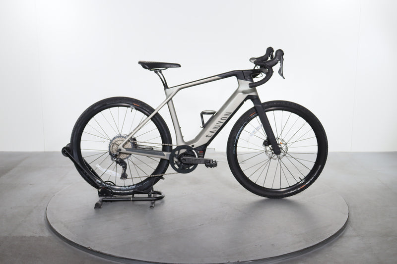 grail gravel bike Certified Canyon Grail:ON CF 7 e-bike Farbe:MATTE GREY/FIRECHROME Gefrierdosen Glas Aufbewahrungsbox, spezielle level 13 Category:Fahrräder 20 Zoll bis 24 Zoll_100 kg