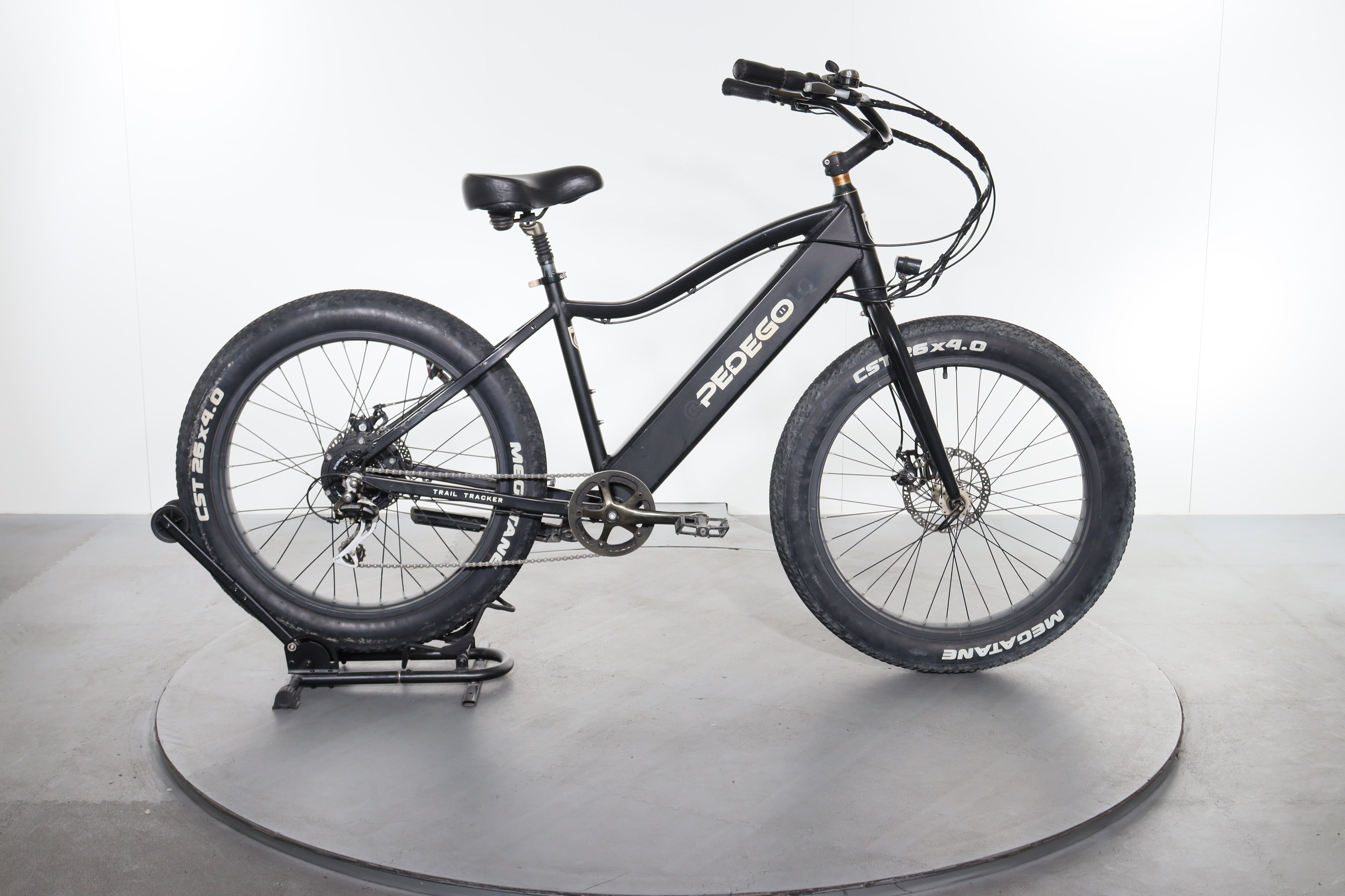 gps track mountainbike Certified Pedego Trail Tracker e-bike