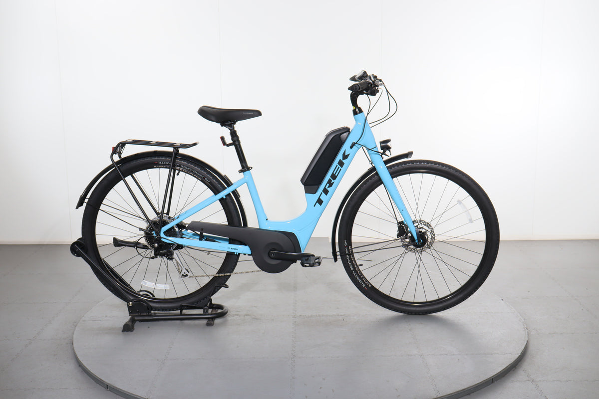Hybrid Bike Trek Verve Plus 3 Low Step Electric Bike Lowstep Trek Trek  Verve Mens Bike