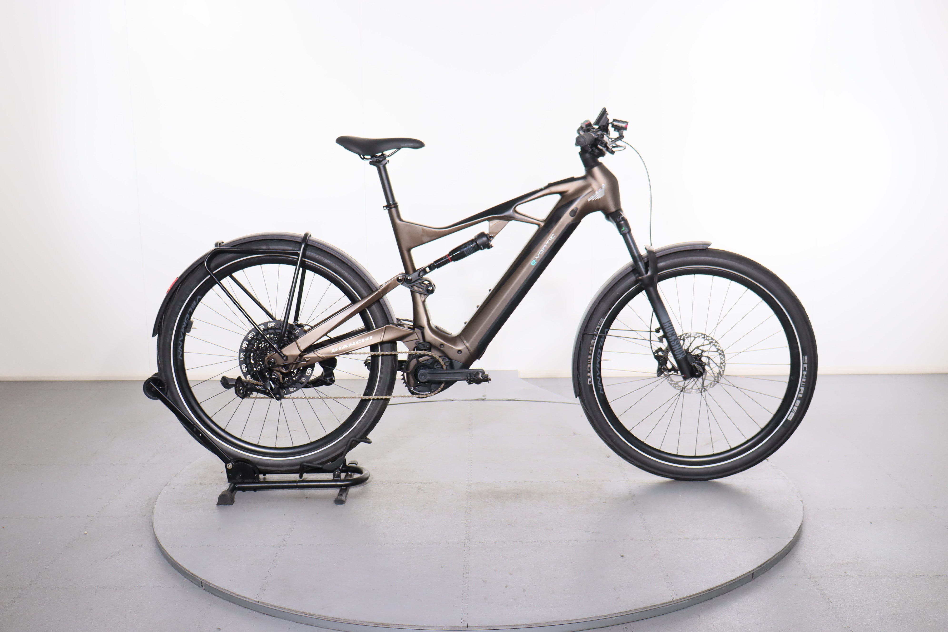 bianchi e bike fully Certified Bianchi E-Vertic FT-Type e-bike