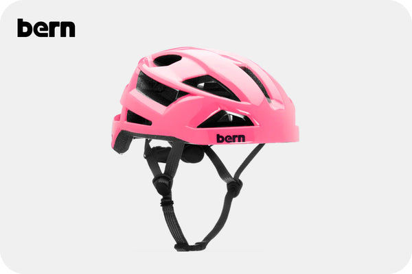 bern fl-1 bike helmet Bern FL-1 Libre Road Bike Helmet Satin Hot Pink, S