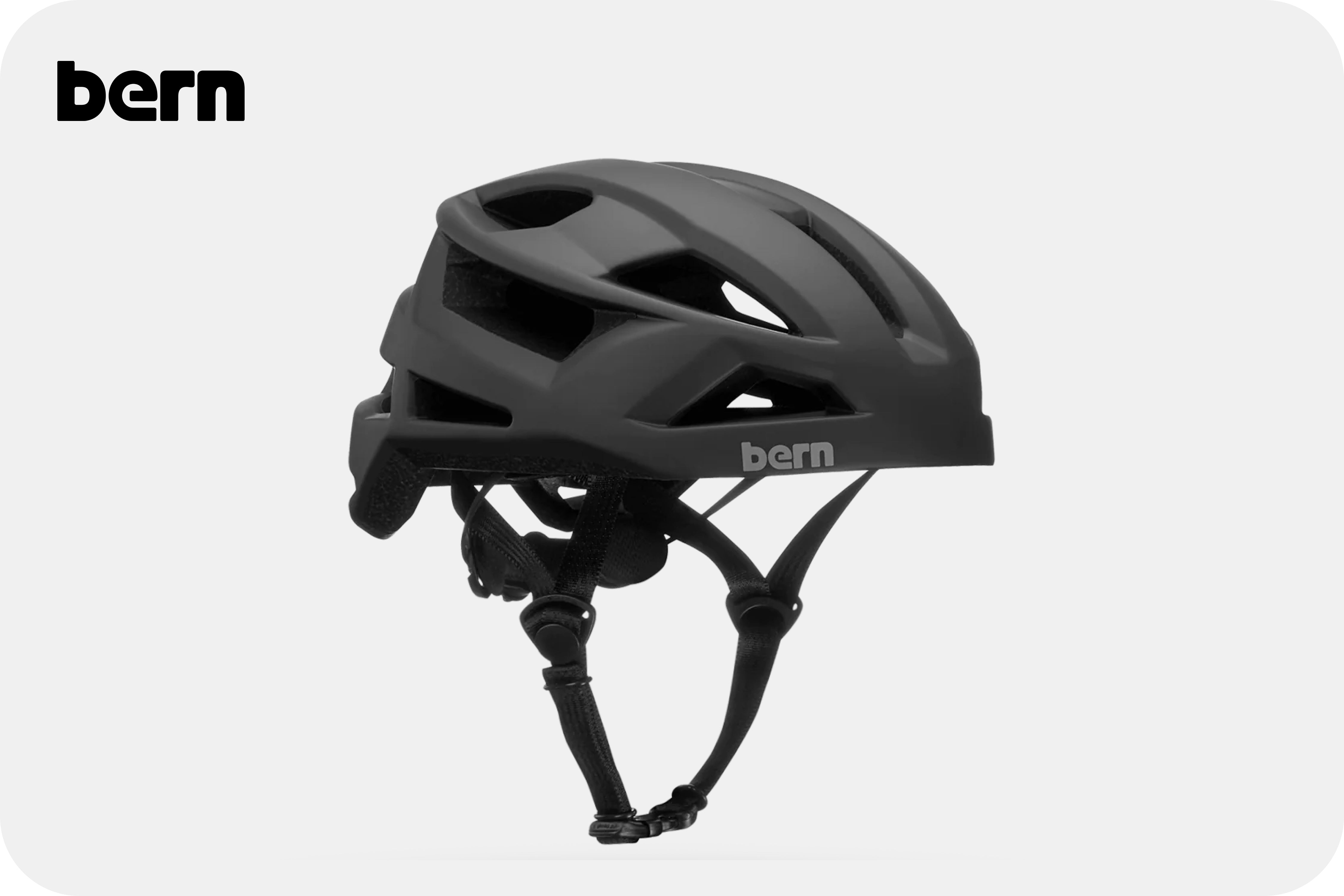 Bern FL 1 Libre Helmet Matte Black Large Upway