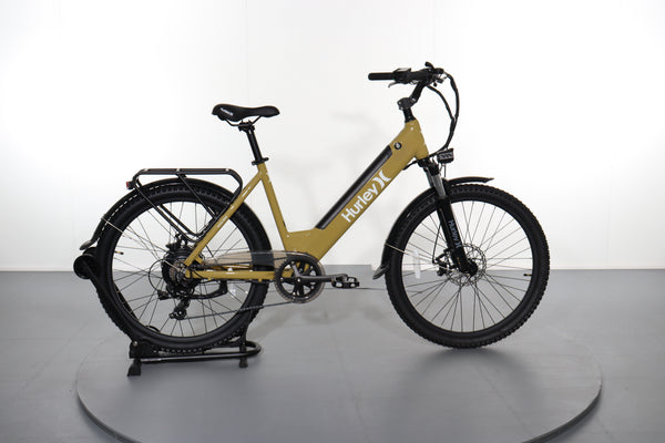 hurley road-bicycles thruster e-all road electric single speed e-bike Pizza Color:Purple Dusk Electric Fat Trike Designed by Brooklyn custom bohoart