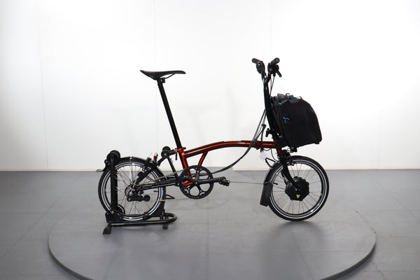 Brompton C Line Electric 6 Speed - Mid + Extended Seatpost e-bike